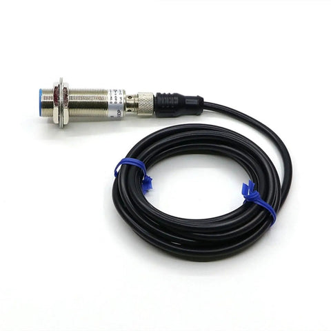 FRCM18-5DO M12 Connector Motion Inductive Proximity Sensor for Industrial Automation High Precision Detection Fast Response Rugged Build Easy Plug In Ideal for Conveyor Lines and Machinery, threaded metal sensor with cable