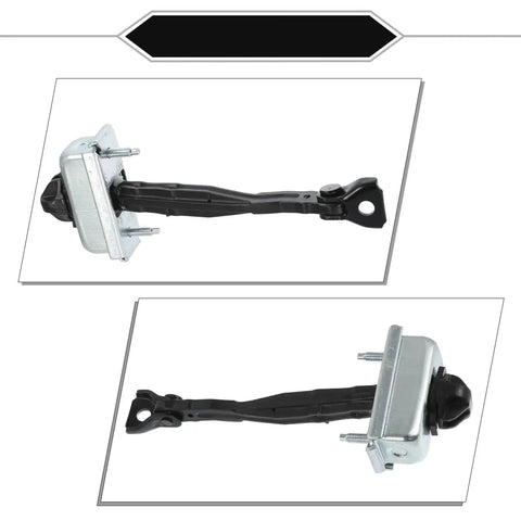 GMC Door Check Strap For Sierra 2500 3500 And Yukon Rear Left And Right Doors, Beefed Up Door Limiter With Soft Close, Metal Detail