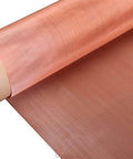 20 Inch Wide Brass Shielding Fabric, 20 Mesh Woven Wire Mesh Net For Non Magnetic Signal Filtering And Paint Industry Use, Heavy Duty EMI Shielding Material
