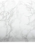 White Marble Vinyl Countertop Wrap Peel And Stick Waterproof Cover For Kitchen Counter And Backsplash 36 By 144