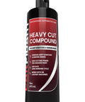 Heavy Cut Compound For Deep Scratches And Sanding Marks Remove Oxidation Pro Grade Car Paint Correction Polish For DA And Rotary Buffers Get That Smooth Auto Finish 16 Oz black bottle