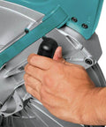 Beefy 15 Amp Electric Circular Saw With 2300 Rpm Motor And Quick Electric Brake for adjusting the blade tension during use.