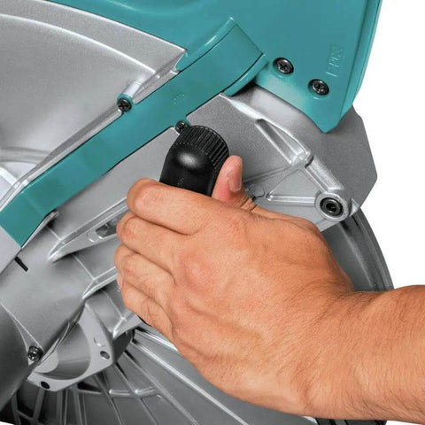 Beefy 15 Amp Electric Circular Saw With 2300 Rpm Motor And Quick Electric Brake for adjusting the blade tension during use.