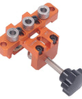 Doweling Jig Drill Kit 3 In 1 Aluminum Alloy Anodized Drilling Locator Puncher for precise woodworking joinery