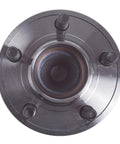 Top view of Beefy Front Wheel Hub And Bearing Assembly With 3 Bolt Flange For RWD Cars Fits 2013 Through 2021 Chrysler 300 Dodge Challenger And Charger OE Quality And High Load Capacity For Smooth Ride