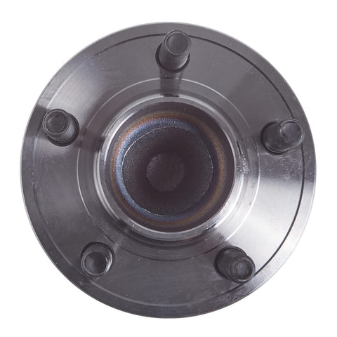 Top view of Beefy Front Wheel Hub And Bearing Assembly With 3 Bolt Flange For RWD Cars Fits 2013 Through 2021 Chrysler 300 Dodge Challenger And Charger OE Quality And High Load Capacity For Smooth Ride