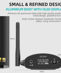 DS500 Hi-Res Bluetooth 5.3 Receiver With Audiophile 32-Bit 384kHz DAC, Lossless LDAC And AptX HD, OLED Display And Built-In EQ