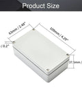 Aluminum Enclosure Project Box IP65 Dustproof Waterproof Junction Box 115x64x37mm Surface Mount Metal Case with size dimensions
