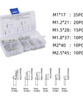 100Pcs Spring Cotter Pins Fastener Assortment Kit Must Have Pro Grade Heavy Duty Durable Galvanized Carbon Steel Hairpin Clips For Machinery Tractors Farm Equipment Engines Trucks And Garden Tools Secure Locking Pins in assorted sizes box