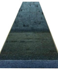 Absolute Black Granite Doorway Threshold Tile With Marble Saddle Polished Finish For Floor Transitions And Window Sills, 4x36 in, 3/4 in thick
