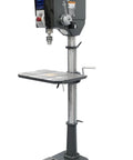 Top Notch Benchtop Drill Press 1.5 HP 110V with touch screen and precision depth control, designed for heavy workshop tasks.