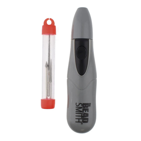 Cordless Motorized Bead Reamer For Opening And Enlarging Holes In Glass Ceramic Or Stone With 3 Diamond Points Includes 2 AA Batteries