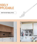 Gas Spring Cabinet Lid Support Hinge With Retractable Design for kitchen wardrobe doors depicted above cabinets