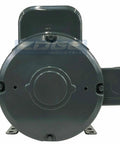Heavy Duty Compressor Electric Motor 5HP Single Phase 230V 184T Frame close-up view showcasing durable exterior and connection port.