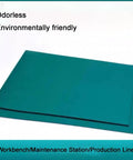 ESD Safe Rubber Mat For Electronics Workstations, Oil And Heat Resistant, 2mm Thick, shown in folded stack