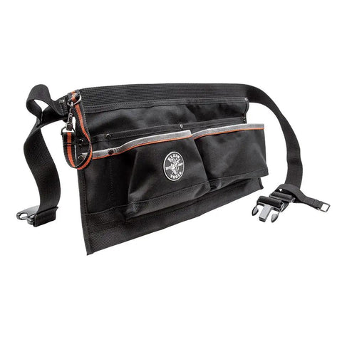 Heavy Duty Tool Apron With Reinforced Bottoms And Four Pockets For Hand Tools Tape Thong And Pencil Pockets Adjustable Belt