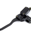 Left Hydraulic Brake Clutch Master Cylinder Lever With 8mm Banjo Bolt for 7/8 Inch Handlebars, fits 90cc-125cc Chinese Pit Dirt Bikes
