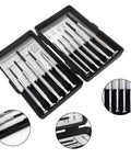 11 Piece Mini Precision Screwdriver Set For Electronics Toys Computers And Watches Repair Includes 00 0 Phillips