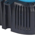 Close-up of Heavy Duty 660 GPH Submersible Utility Pump showing ABS PC build and ventilation slits for heat dissipation.