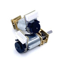 Awesome DIY Balance Car Motor DC Gearbox GA12-N20 with hall sensor, metal casing for efficient automation and robotics projects.