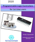 Cover of Beginner Friendly Programmable Logic Controllers Guide For First Time Users Learn PLC Basics Wiring Programming Tricks Setup Tips And Real World Automation Skills For Newbie Engineers showing circuits and a microchip.