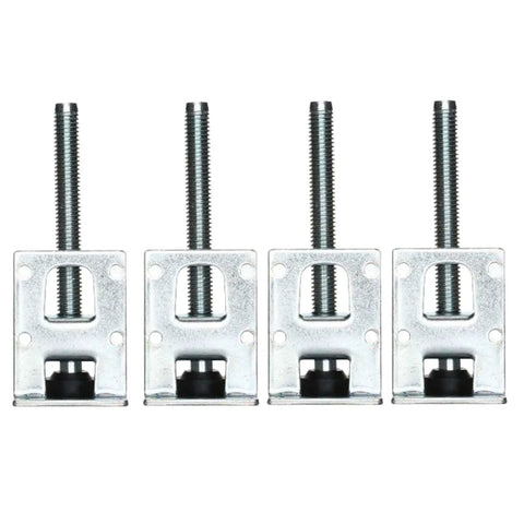 Adjustable Table Leg Leveler Foot Set For Chairs Desks And Cabinets 100mm Steel Sofa Lifter