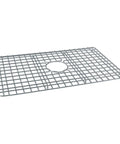Stainless Steel Farmhouse Sink Grid With No-Slip PVC Feet Elevates, Fully Covers Sink Base With Drain Access, Custom Fit For Farmhouse FHK710-30