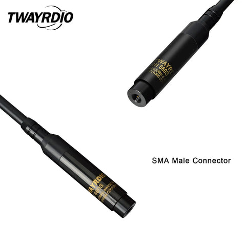 Dual Band Telescopic Ham Radio Antenna 42 Inch Extendable VHF UHF Long Range Replacement Antenna with SMA Male Connector