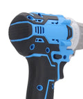 Close-up of Heavy Duty Cordless Electric Metal Shears with 360 Degree Rotating Head and 2500Mah Battery, showing ergonomic handle.