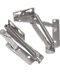 Two Pieces 80 Degree Foldable Lifting Brackets Sofa Hinge Self Locking Steel for Heavy Duty Support, high load bearing
