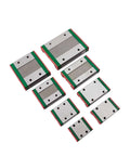 Get Your Hands On This High Precision Linear Guide Rail Kit With Slider Block For Smooth Motion Control Available In MGW7C Through MGW15H Sizes Including 200M And Up To 450M Lengths For Serious DIY Projects Or Small Scale Machinery Builds That Need linear guide blocks on white background