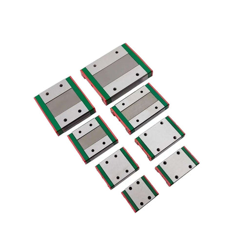 Get Your Hands On This High Precision Linear Guide Rail Kit With Slider Block For Smooth Motion Control Available In MGW7C Through MGW15H Sizes Including 200M And Up To 450M Lengths For Serious DIY Projects Or Small Scale Machinery Builds That Need linear guide blocks on white background