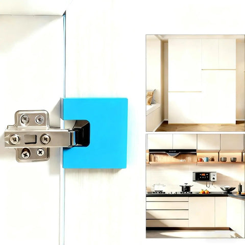 Magnetic Hinge Jig For Door Installations No Drilling Needed Quick And Accurate Hinge Cutting Guide For Jambs Carpenter Latch Installations And Drawer Woodworking Exterior Tool
