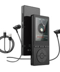 64GB Bluetooth MP3 Player With HiFi Sound For Runners And Fitness Fans, 2.4 Inch Screen, Built In Speaker, Earphones Included