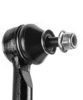 Front Outer Tie Rod End Kit For Nissan Qashqai 2017-2023 Rogue 2014-2020 And Rogue Sport 2017-2022 2 Pack ES801221 ES801220 Premium Outer Steering Tie Rod Ends Replacement OE Style, black steel close-up