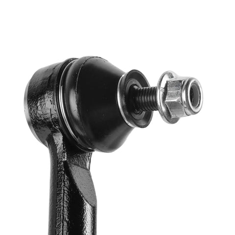 Front Outer Tie Rod End Kit For Nissan Qashqai 2017-2023 Rogue 2014-2020 And Rogue Sport 2017-2022 2 Pack ES801221 ES801220 Premium Outer Steering Tie Rod Ends Replacement OE Style, black steel close-up