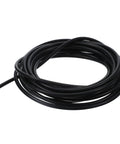 Coiled High Temperature Silicone Vacuum Hose Kit 16.4 Feet Black Outer 5mm Inner 3mm Flexible Auto and Industrial Tubing