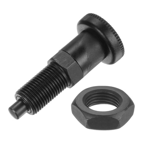 No Sweat Push Fit Ball Nose Spring Plunger M16x1.5 Thread With One Point Zero Two Inch Body Forged From Heavy Carbon Steel with nut.