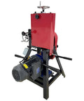 Beast Of A Wire Stripping Machine 220V 4KW With 1440 RPM Rip Through Scrap Copper Cables Fast Strips Rubber And Plastic Insulation From Single And Multi Core Conductors IP54 Rated Dual Roller Blade System, red motor unit