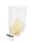 12 Gallon Gravity Bin Bulk Food Dispenser For Candy Cereal And Coffee Beans Heavy Duty Kitchen Hauler with clear acrylic design.