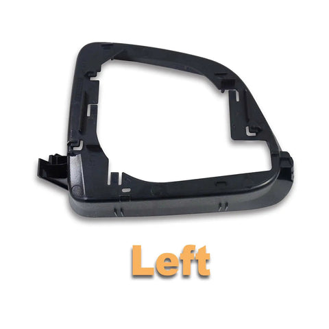 Clean Upgrade For Your Daily Ride Left Side Door Mirror Housing Rearview Shell Frame Ring Cover Solid Fitment No Hassle Bolt On Swap Tesla Model Y 2020 Through 2023 black left mirror housing shell