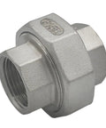 Heavy Duty 304 316 Stainless Steel Union Coupler Female Male Pipe Connector with Rock Solid PTFE Sealing for No Sweat Plumbing Rigging and Kickass Leak Proof Performance On Any Fluid Transfer Job.
