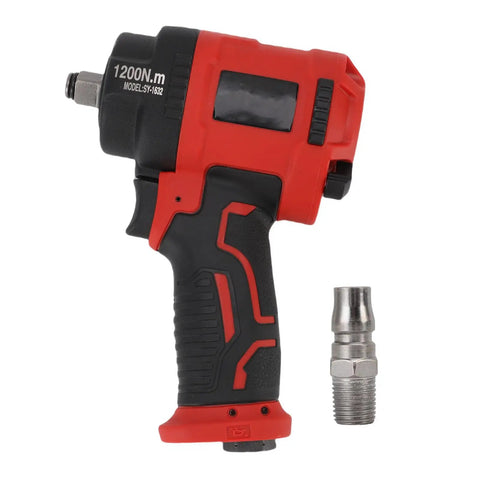 Shop Ready 1 2 Inch Pneumatic Air Impact Wrench Generating 1200 Nm At 10000 RPM To Crush Rusty Studs Swiftly with ergonomic grip.