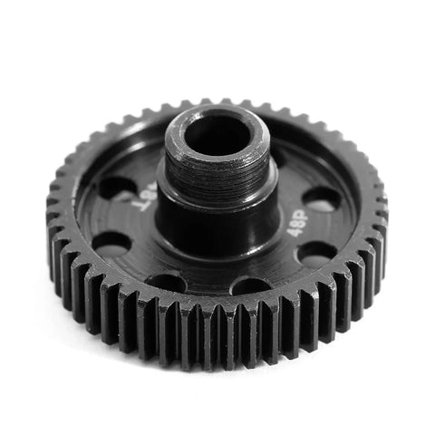 Beefed Up Hardened Steel 48P 48T Spur Gear Upgrade for One Tenth Scale RC Car Direct Replacement for Traxxas 4 Tec 2.0 3.0