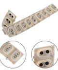 DIY Friendly Silicone Key Contact Strip For 13 Key Digital Pianos And Electronic Keyboards Replacement with close-up details