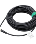 Coiled Industrial Grade M12 A Coded 4 Pin Female Shielded Cable For Actuator Sensor Encoder To Bare Wire Leads 1m Heavy Duty Cable