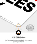 Restricted Area Do Not Enter Sign For Offices And Worksites, Aluminum, Weatherproof And Rust Free, Indoor Outdoor Display, Employees Only Notice, Durable Safety Sign For Security, Access Control, And Restricted Zones, 40 mil thick