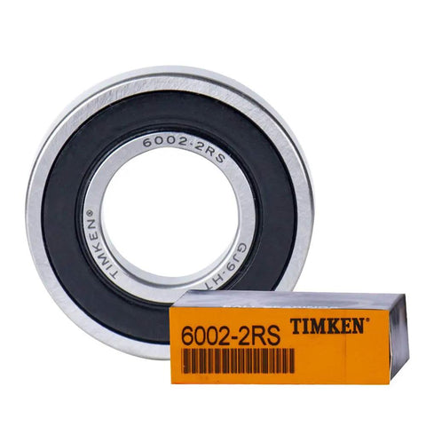 6002-2RS 4 Pack Deep Groove Ball Bearings 15x32x9mm With Double Rubber Seals Pre Lubricated For Smooth Spin And Stable Performance