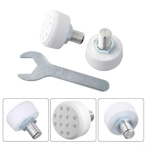 Quad Skate Toe Stoppers Set With Adjustable Height Brake And 82A Rubber For Outdoor Rink Replacement Parts For Beginners Safety Training 2 Pack With Wrench