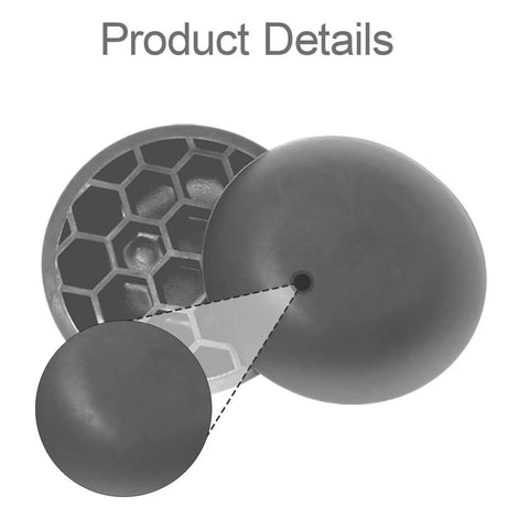 Close-up of 2X Golf Force Plates with durable rubber construction and hexagonal pattern for weight training indoors or outdoors.